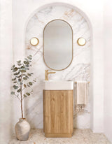Otti Maxi Space Saver Curved Floor Standing Vanity