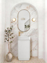 Otti Maxi Space Saver Curved Floor Standing Vanity