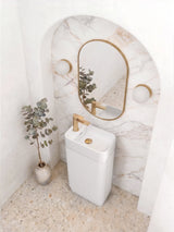 Otti Maxi Space Saver Curved Floor Standing Vanity