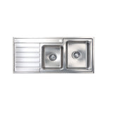 Seima Kubic 175 1.75 Bowl Sink with Left Hand Drainer, One Taphole, 191645