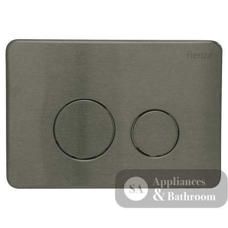 R&T JB11UB Round Button Flush Plate Urban Brass - Toilet Cisterns & Buttons