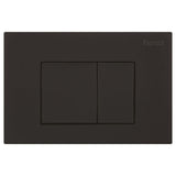 R&T JB60B Square Button Flush Plate Matte Black - Toilet Cisterns & Buttons