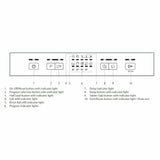 Whirlpool WFE2B19XAUS 5-Program Dishwasher In Stainless Steel