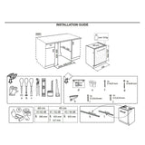 Whirlpool WIE2C19AUSA 6-Program Fully-Integrated Dishwasher