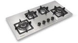 Goldline SAB4GLSS 93cm Stainless Steel Narrow 4 Burner Gas Cooktop