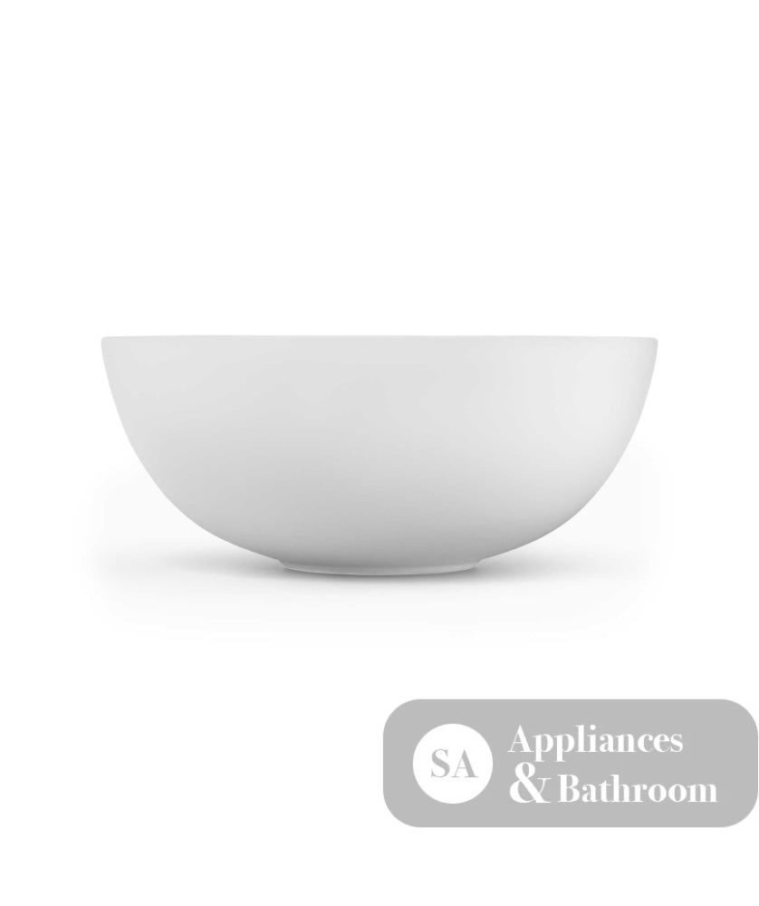 Seima 191012 Arko 360 Above Counter Basin White Silk No Taphole - Basins