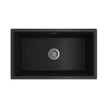 Seima 191037 Oros Arqstone Sink Abovemount/Undermount No Taphole Black 752 x 440mm - Sinks