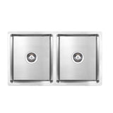 Seima 191332 Leto 750 Double Bowl Sink Abovemount/Undermount Stainless Steel - Sinks
