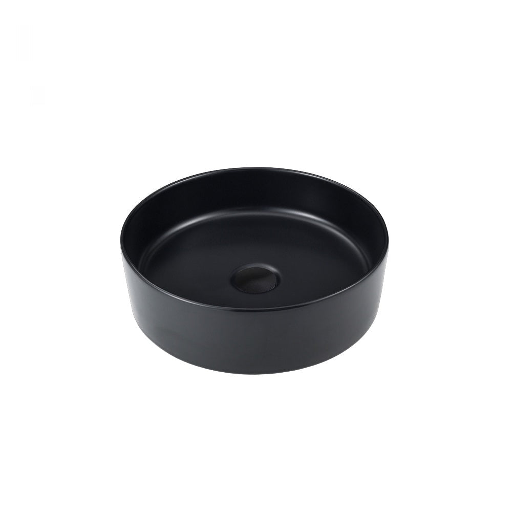 Seima 191462 Arko 027 Above Counter Basin No Taphole Silk Matte Black - Basins