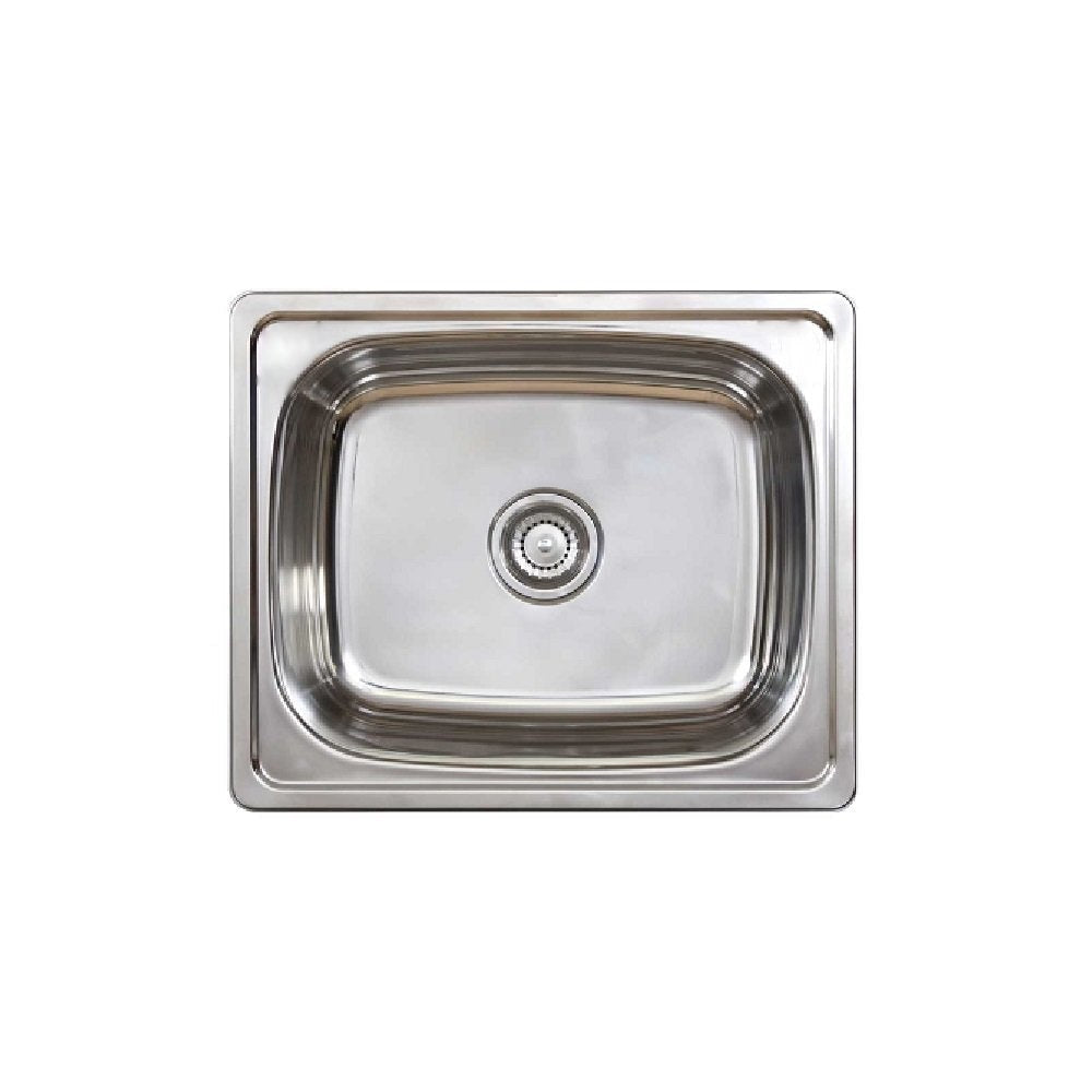 Seima 191595 Acero 007 Single Bowl Sink Abovemount (No taphole) Stainless Steel 610x510mm - Sinks