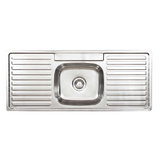 Seima 191604 Acero 012 Single Bowl Sink Abovemount (3 tapholes) Stainless Steel 1200x500mm - Sinks