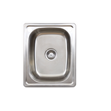Seima 191610 Acero 35L Laundry Sink Two Tapholes with Overflow - Laundry Sinks