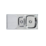 Seima 191631 Acero A980 1.5 Bowl Sink with Left Hand Drainer One Taphole - Sinks