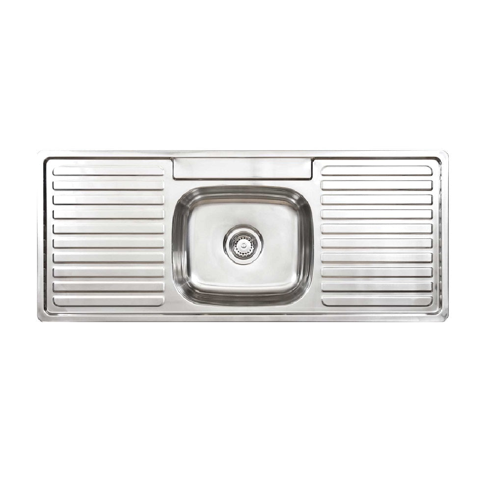 Seima 191844 Acero 012 Single Bowl Sink Abovemount (No taphole) Stainless Steel 1200x500mm - Sinks