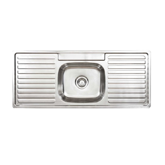 Seima 191844 Acero 012 Single Bowl Sink Abovemount (No taphole) Stainless Steel 1200x500mm - Sinks
