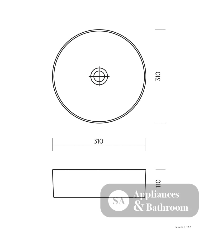 Seima 191858 Arko Above Counter Basin Matte White Silk - Basins
