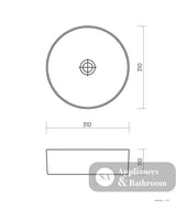 Seima 191858 Arko Above Counter Basin Matte White Silk - Basins