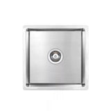 Seima 191920 Leto Sink 400 Single Bowl Abovemount/Undermount with Overflow Stainless Steel 440x440mm - Sinks