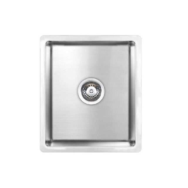 Seima 191921 Leto Sink 340 Single Bowl Abovemount/Undermount with Overflow Stainless Steel 380x440mm - Sinks
