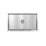 Seima 191923 Leto Sink 700 Single Bowl Abovemount/Undermount with Overflow Stainless Steel 740x440mm - Sinks