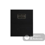 Seima 191988 Oros Sink Abovemount 3 Taphole Black 620x500mm - Sinks