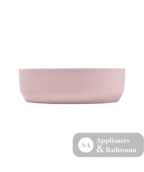Seima 192028 Aurora 385 Above Counter Ceramic Basin Rose Quartz Silk Matte Finish - Basins