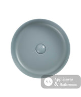 Seima 192030 Aurora 385 Above Counter Ceramic Basin Winter Sea Silk Matte Finish - Basins