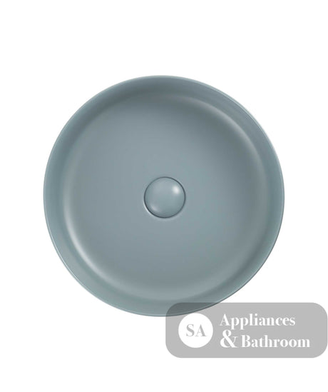 Seima 192030 Aurora 385 Above Counter Ceramic Basin Winter Sea Silk Matte Finish - Basins