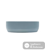Seima 192030 Aurora 385 Above Counter Ceramic Basin Winter Sea Silk Matte Finish - Basins