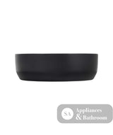 Seima 192032 Aurora 385 Above Counter Ceramic Basin Black Silk Matte Finish - Basins