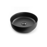 Seima 192032 Aurora 385 Above Counter Ceramic Basin Black Silk Matte Finish - Basins
