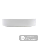 Seima 192067 Aurora 530 Above Counter Ceramic Basin White Silk Matte - Basins