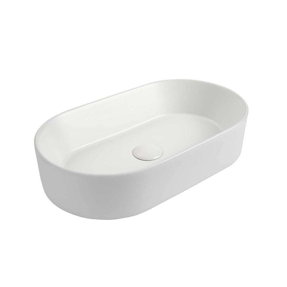 Seima 192067 Aurora 530 Above Counter Ceramic Basin White Silk Matte - Basins