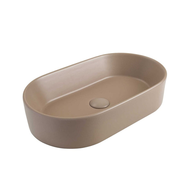 Seima 192070 Aurora 530 Above Counter Ceramic Basin Smoky Taupe - Basins
