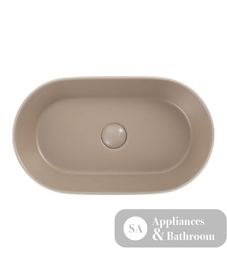 Seima 192070 Aurora 530 Above Counter Ceramic Basin Smoky Taupe - Basins