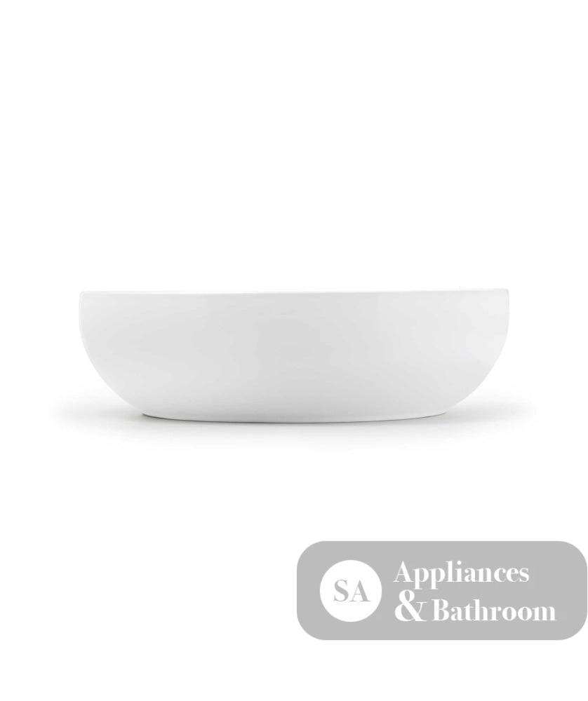 Seima 192072 Aurora 380 Above Counter Ceramic Basin White Gloss - Basins