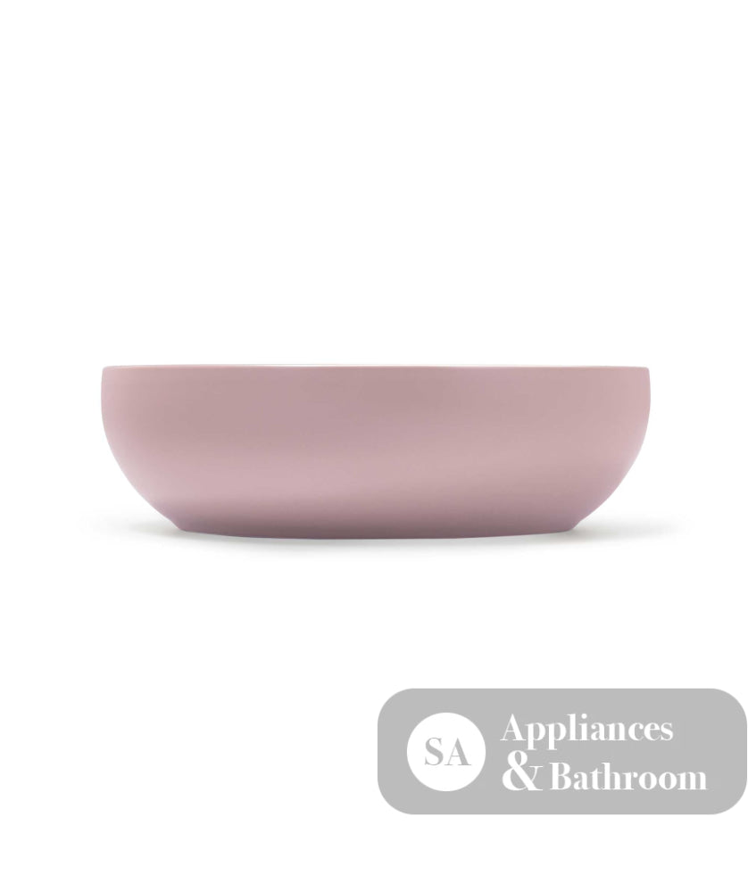 Seima 192075 Aurora 380 Above Counter Ceramic Basin Rose Quartz - Basins