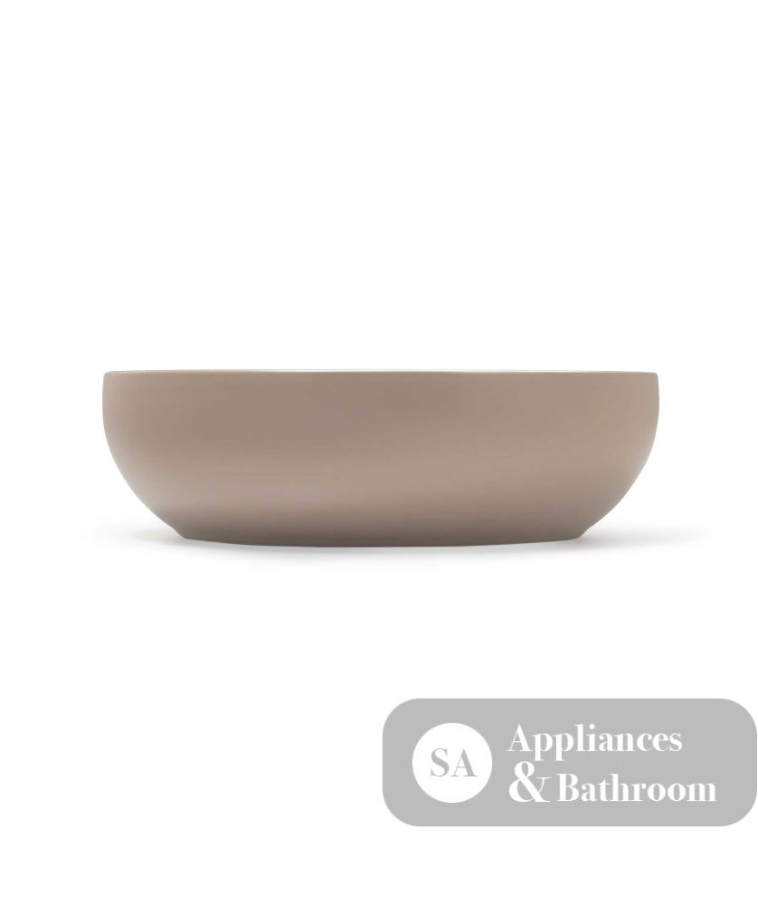 Seima 192076 Aurora 380 Above Counter Ceramic Basin Smoky Taupe - Basins