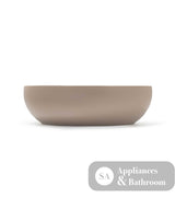 Seima 192076 Aurora 380 Above Counter Ceramic Basin Smoky Taupe - Basins
