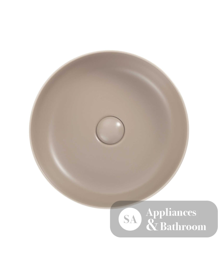 Seima 192076 Aurora 380 Above Counter Ceramic Basin Smoky Taupe - Basins
