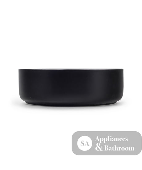 Seima 192207 Arko 355 Above Counter Basin Black/White Textured - Basins