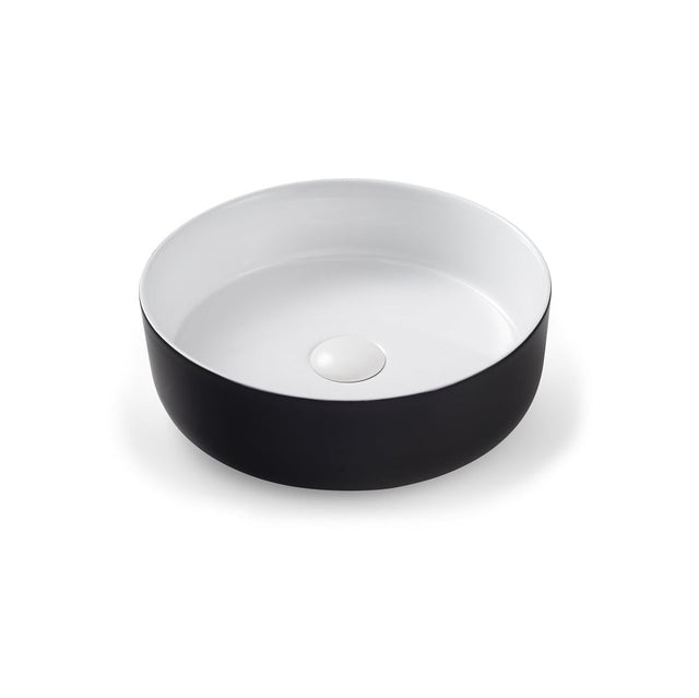 Seima 192207 Arko 355 Above Counter Basin Black/White Textured - Basins