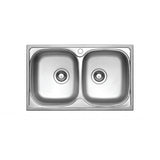 Seima 192373 Acero 780 Abovemount Sink 1 Tap Hole Stainless Steel - Sinks