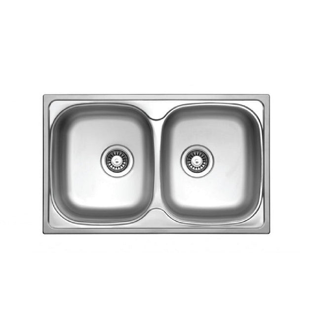 Seima 192374 Acero 780 Abovemount Sink No Tap Hole Stainless Steel - Sinks