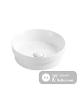 Seima 192626 Arko 356 Semi-Inset Basin No taphole Gloss White - Basins