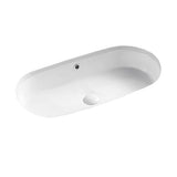 Seima 192630 Arko 680 Undermount Super Ellipse Basin with Overflow 680x345mm (No Taphole) Gloss White - Basins