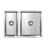 Seima 192969 Leto 560 Abovemount/Undermount Sink 1 & 1/2 Bowl No Taphole with Overflow Stainless Steel 560x445mm - Sinks