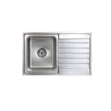 Seima Kubic 100 One Bowl Sink with Right Hand Drainer One Taphole 191639 - Sinks