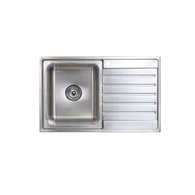 Seima Kubic 100 One Bowl Sink with Right Hand Drainer One Taphole 191639 - Sinks