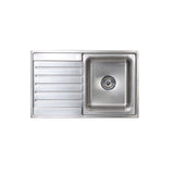 Seima Kubic 100 Single Bowl Sink with Left Hand Drainer One Taphole 191637 - Sinks